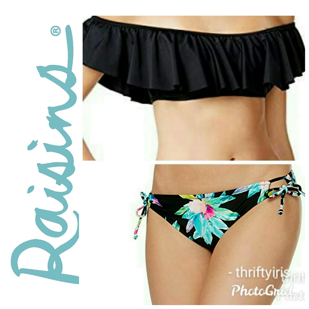 NWT-Raisins Sweat Pea Bikini-Sz Large 👙